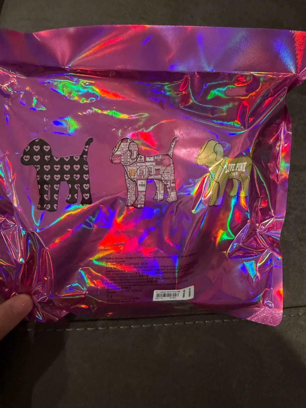 PINK Victoria's Secret Friday MYSTERY mini dog